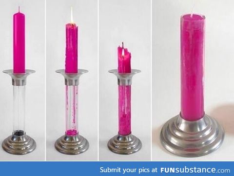 This is candle regenerates itself