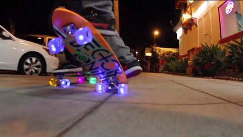 That's so cool! LED Wheels *-*