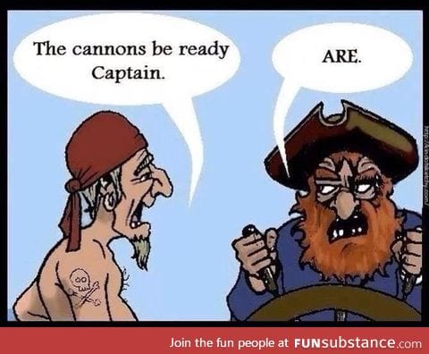 Grammar pirates