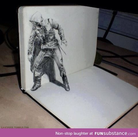 This 3D drawing is bad ass