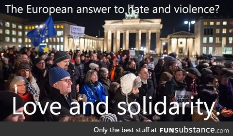 The European answer to violence