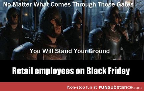 Retail employees, stand your ground!