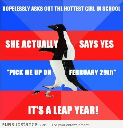 She was pretty shocked when she found out