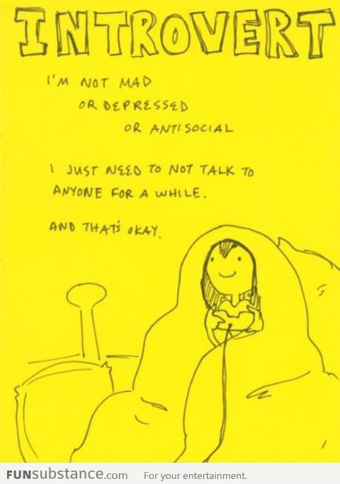 I'm just an introvert