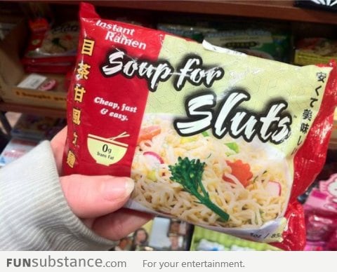 Babe, found the perfect soup for you at the market