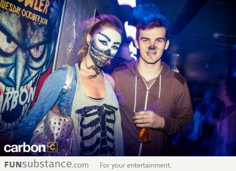 I think you can guess why he's got a smile on his face