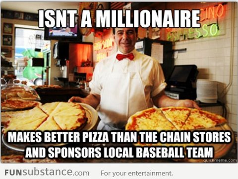 Good guy local pizza guy