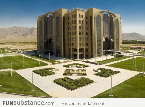 This is a library in Iran