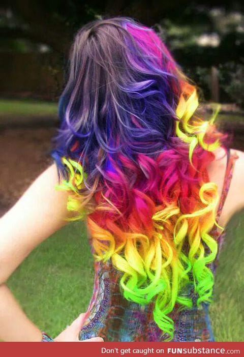 Little pony hair dye