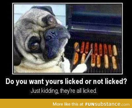 Licked please
