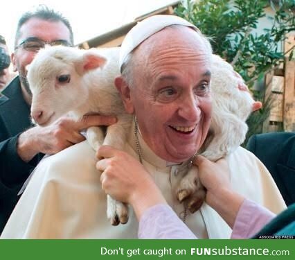 Pope Francis is so adorable