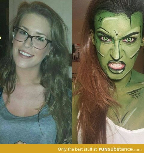 Girl turns herself into she-hulk