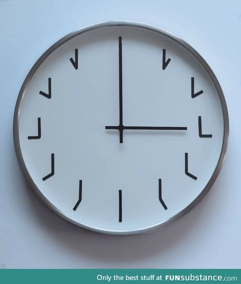 Creative clock design