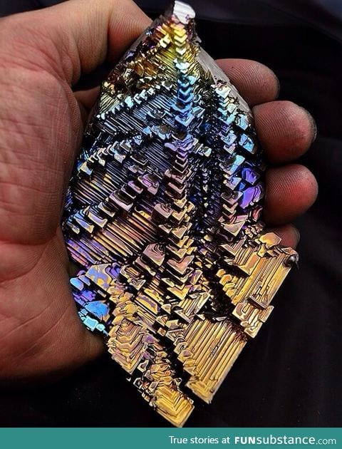 Bismuth crystal