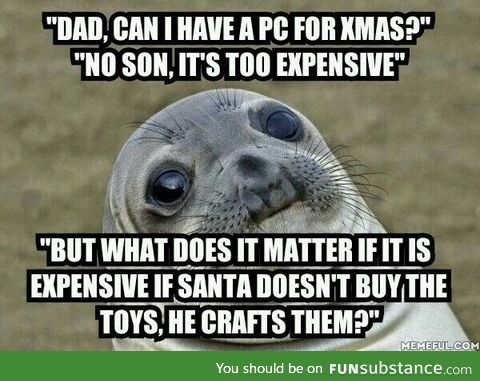 Too expensive for Christmas