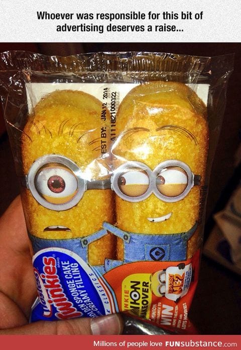 cool minion twinkies