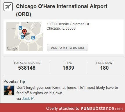 Chicago Airport tips