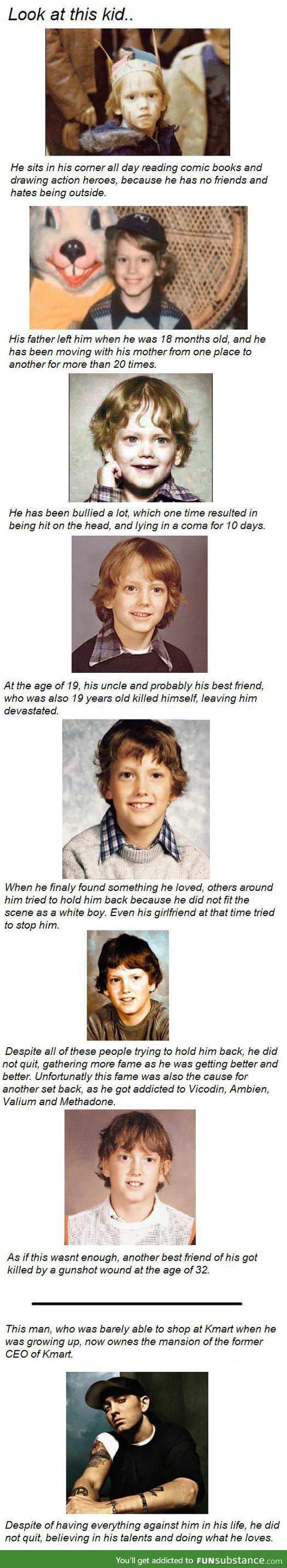 Inspiring story of Eminem