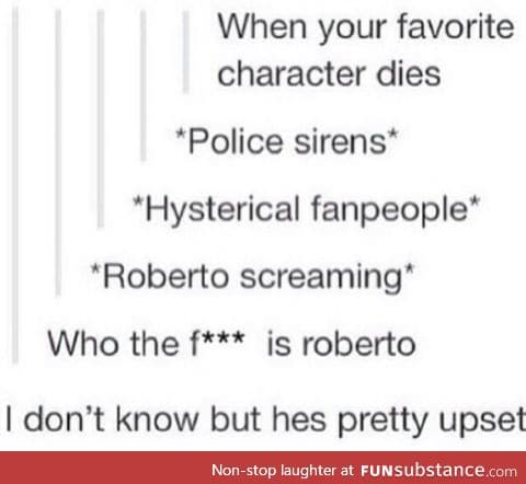 Poor Roberto