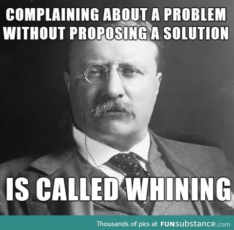 Complaining