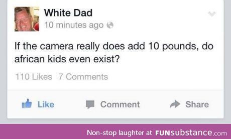 White dad tweet