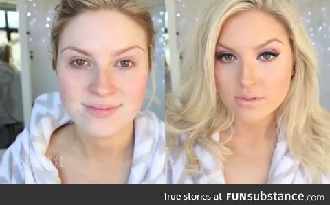 Make-up does change everything