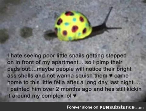 Save the snails!