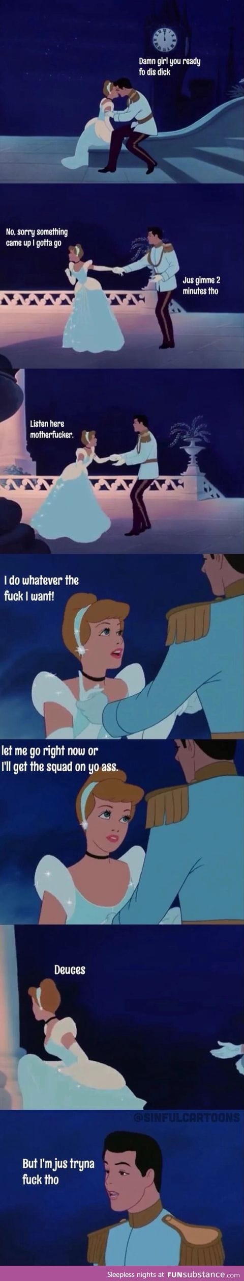 In observance of the new Cinderella movie