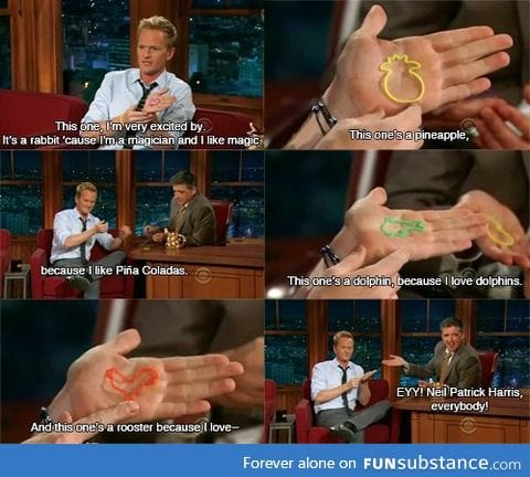 EYY! Neil Patrick Harris, everyone!