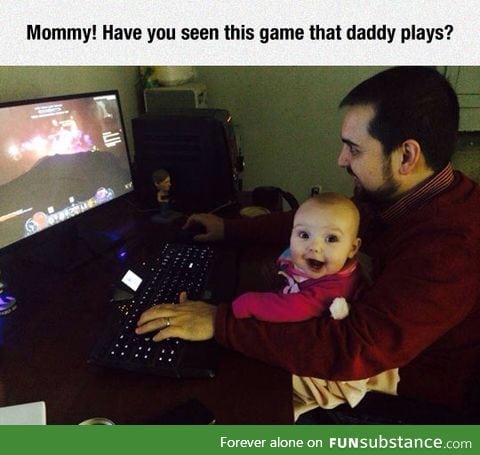 A new gamer was born
