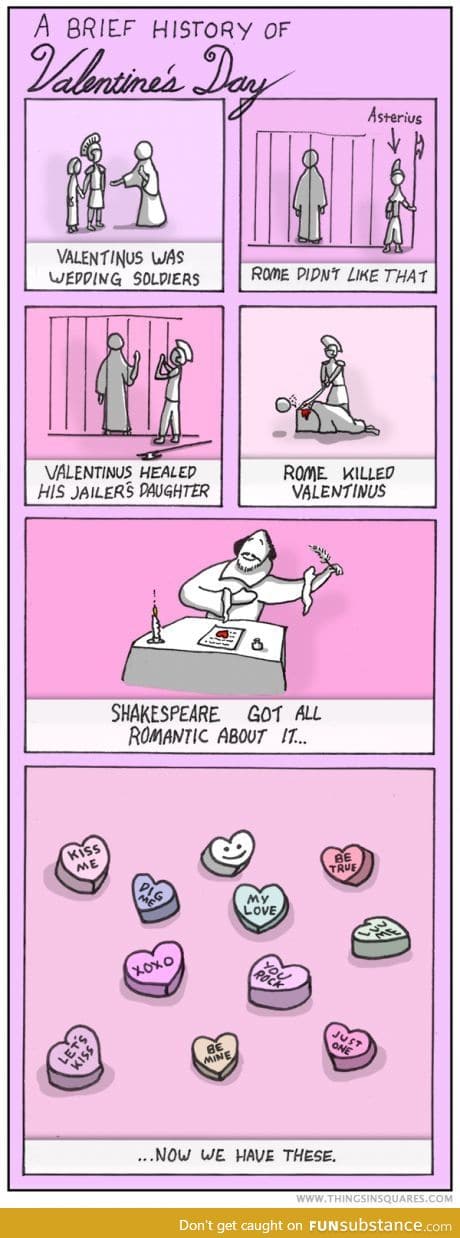 a brief history of Valentine's day