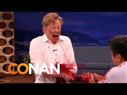 Conan takes a hit