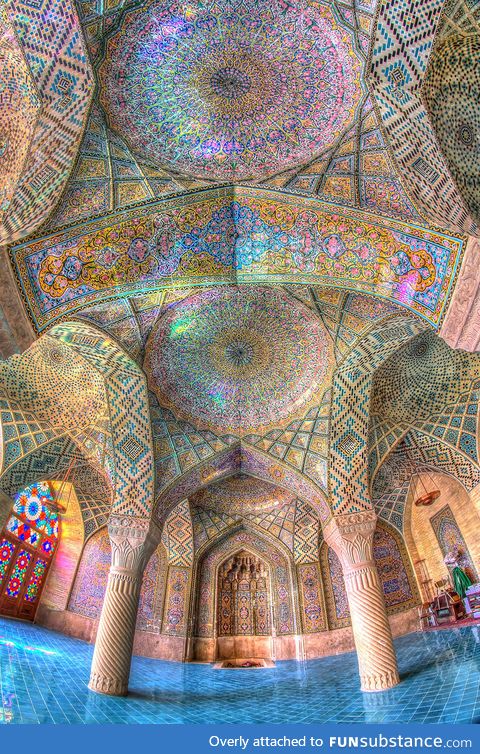 The Shah Mosque in Isfahan, Iran