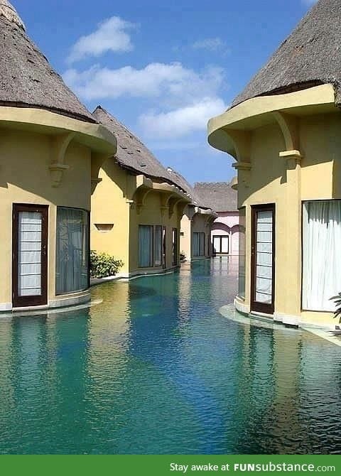 Swim resort in Bali