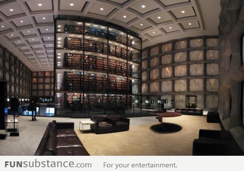 I see your library in Iran and raise you a library at Yale