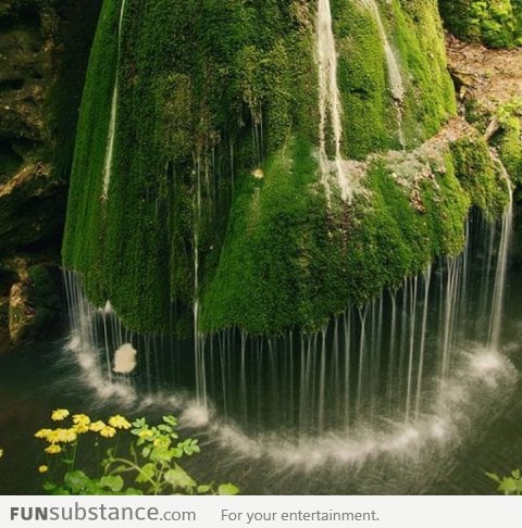 Waterfall in Transylvania, Romania