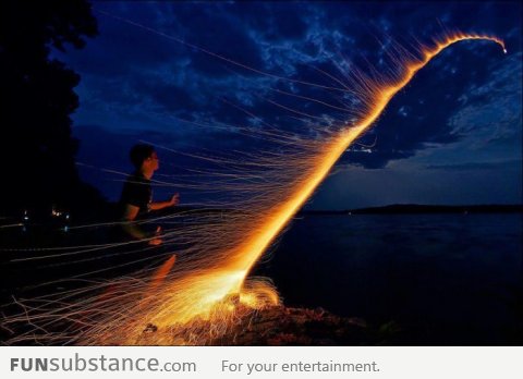 Long Exposure Shot (Firework)