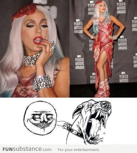 Meat Dress -_-