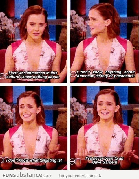 Emma Watson on America