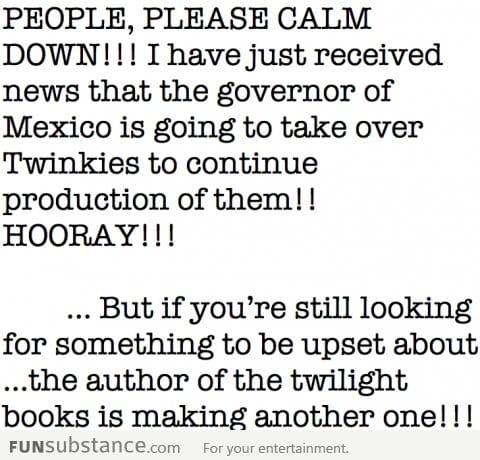 TWINKIES ARE STILL GOING!!!