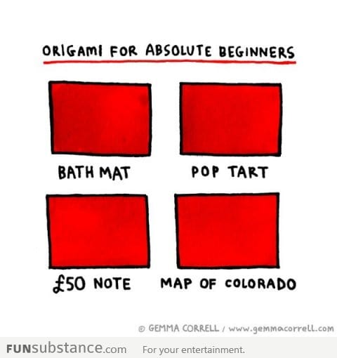 Origami For Absolute Beginners