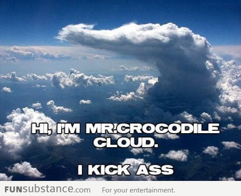 Bad Ass Crocodile Cloud