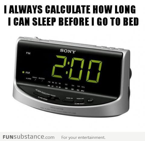 Calculating sleep time