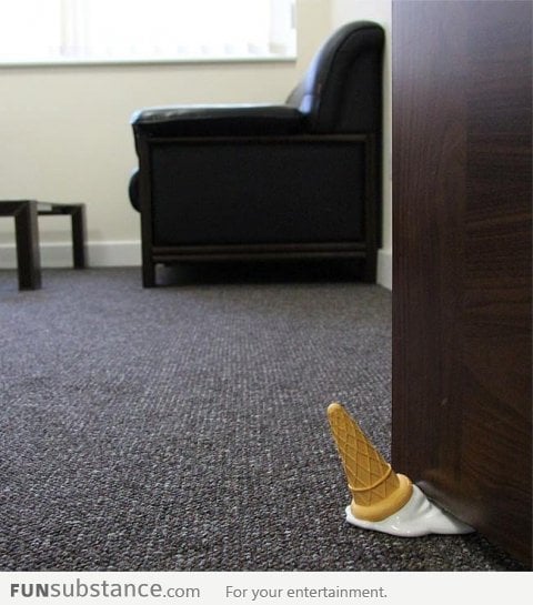 Ice Cream Door Stop