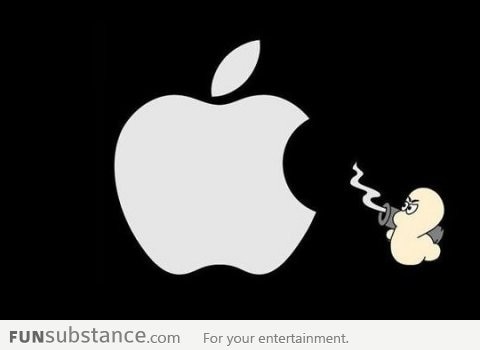 What really happened to the Apple logo