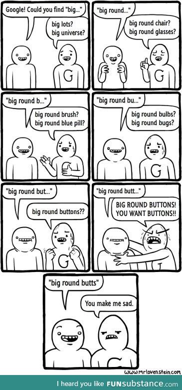 Big round buttons