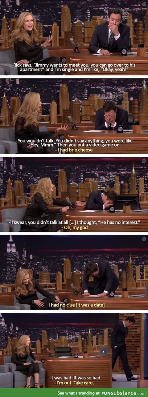 Jimmy could've dated Nicole Kidman