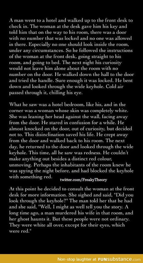 creepy story