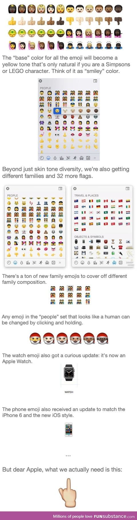 These are Apple's new, diverse emoji!