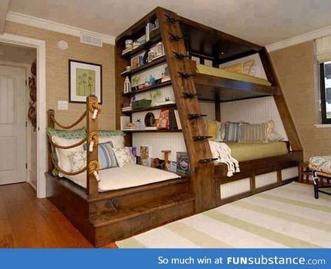 Awesome bunk beds